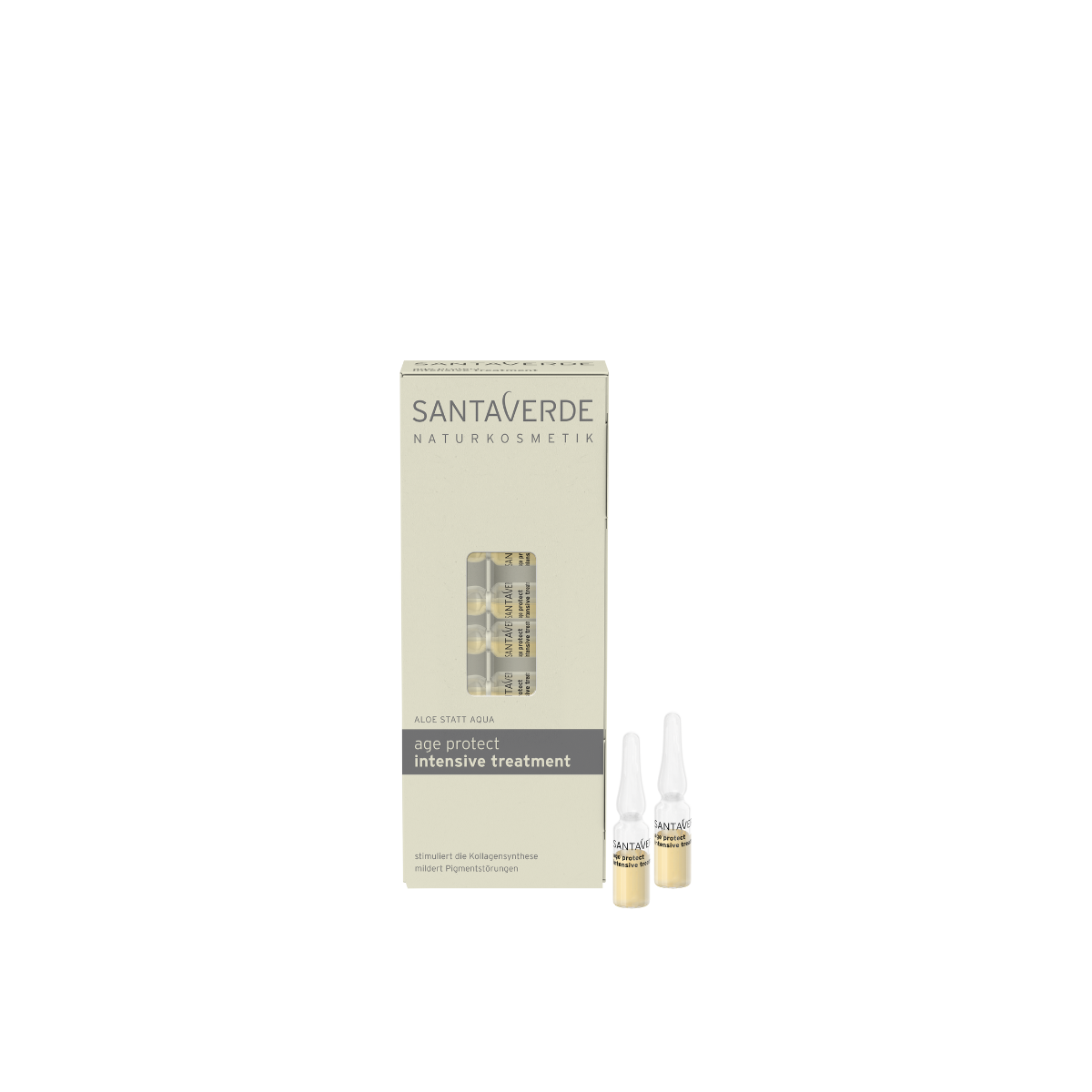 Santaverde Aloe vera age protect boost 10.00 Ampullen