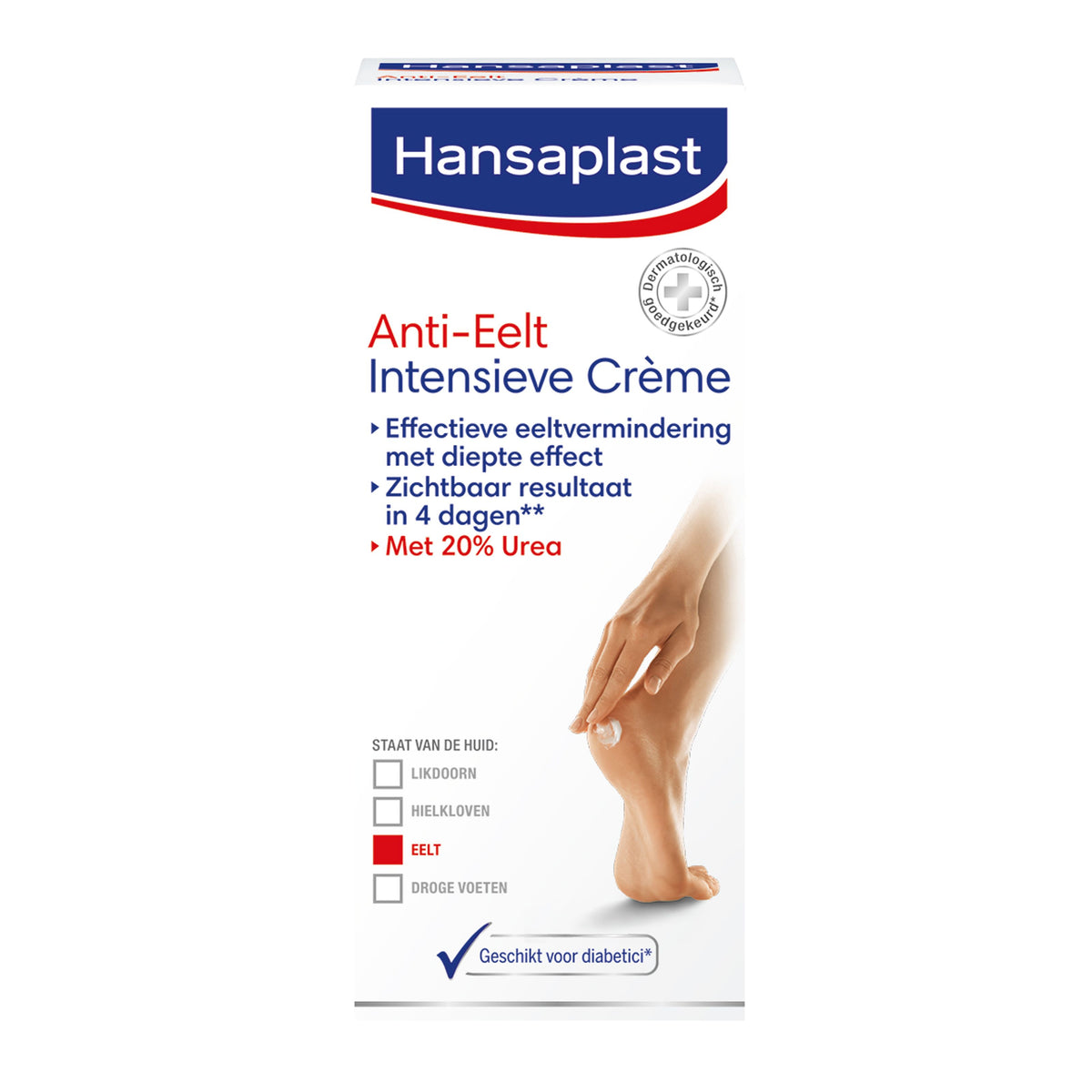 Hansaplast Anti eelt creme 75.00 Milliliter