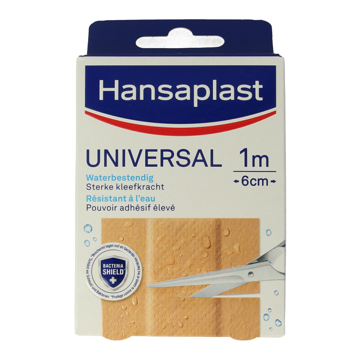 Hansaplast Universal 1m x 6cm 1.00 Stuks