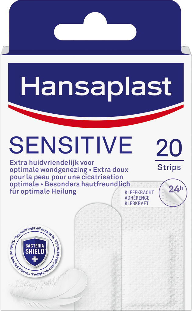 Hansaplast Sensitive strips 20.00 Stuks