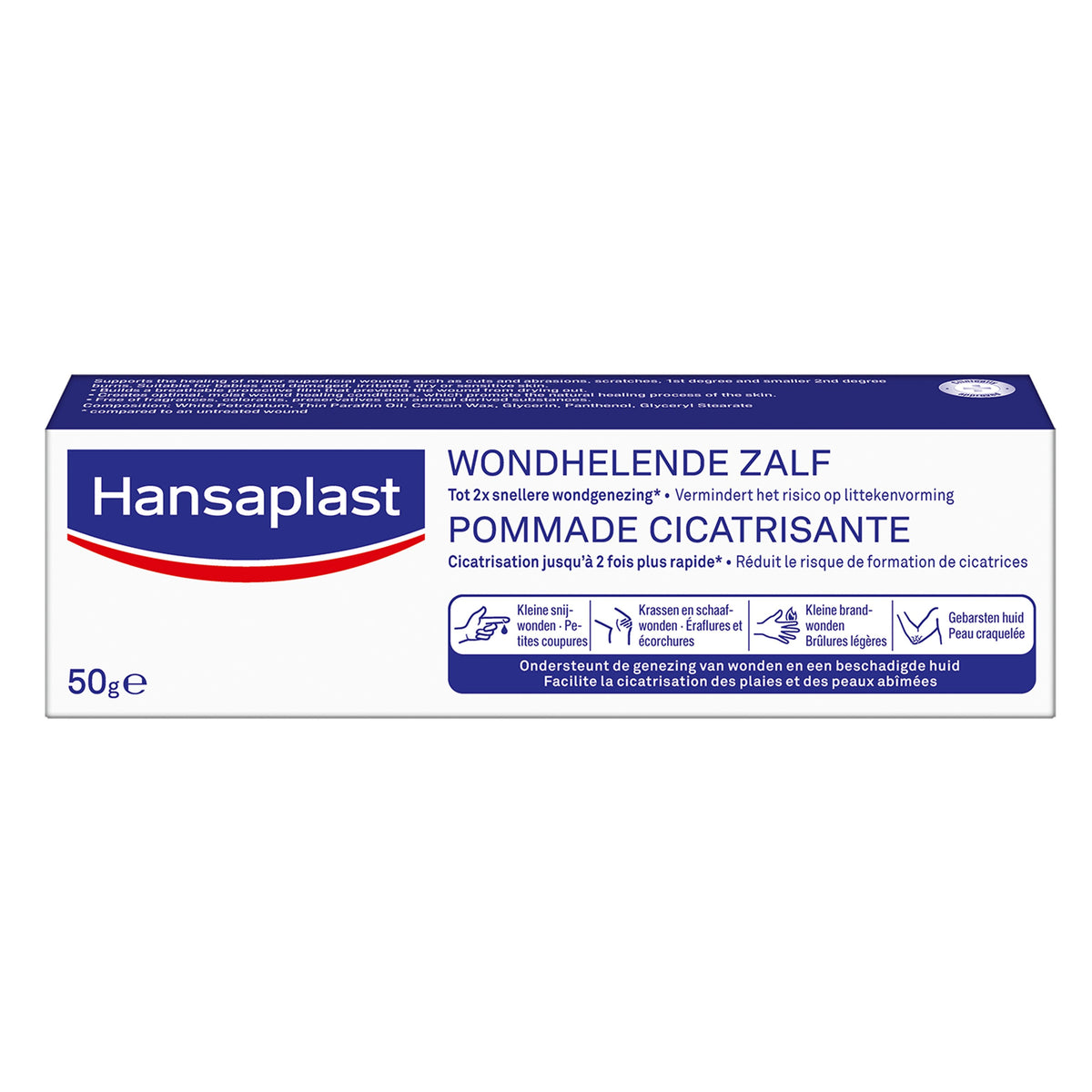 Hansaplast Wondhelende zalf 50.00 Gram