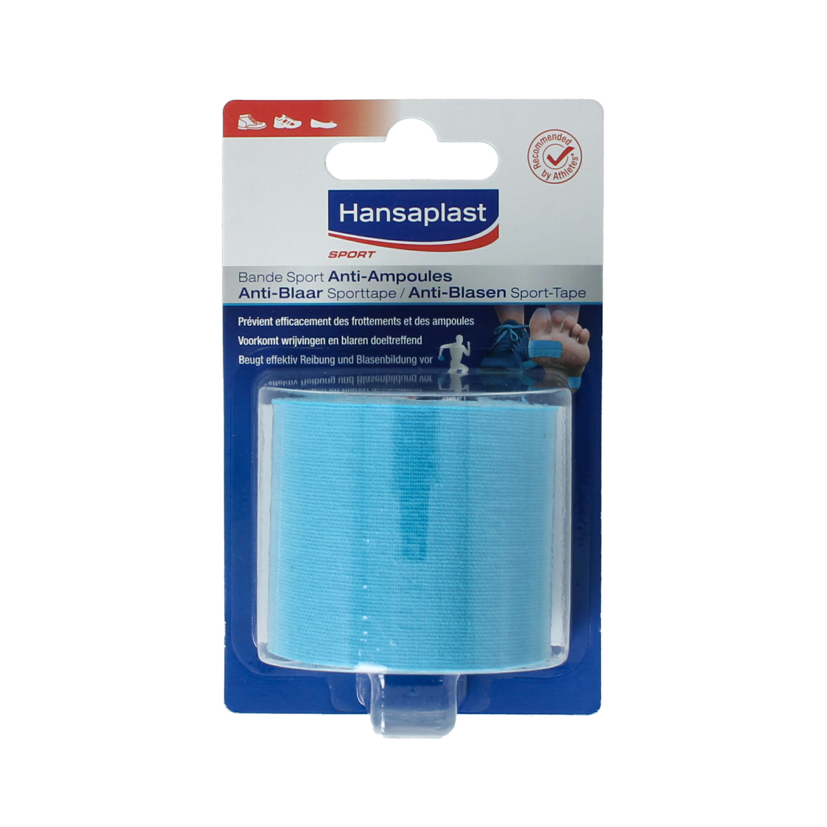Hansaplast Sport tape anti blaar 1.00 Stuks