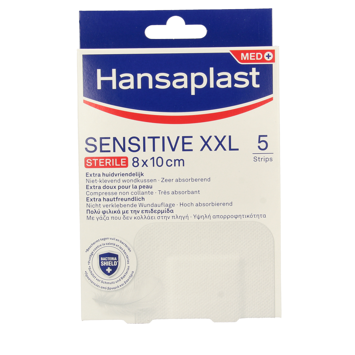 Hansaplast Sensitive XXL 5.00 Stuks