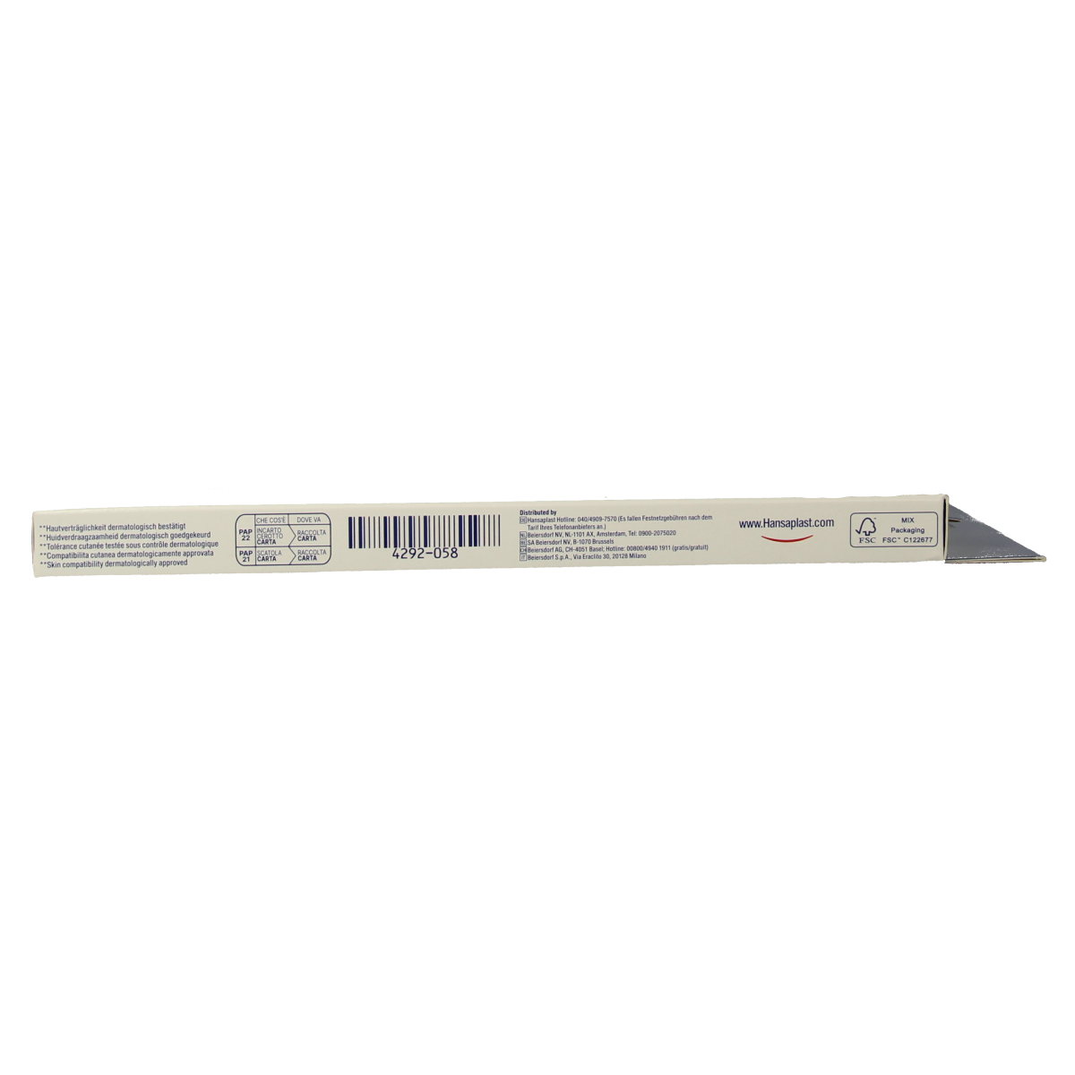Hansaplast Pleisters sensitive 3XL 5.00 Stuks