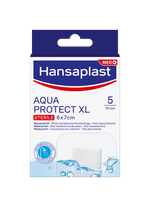 Hansaplast Aqua protect antibacterieel XL 5.00 Stuks