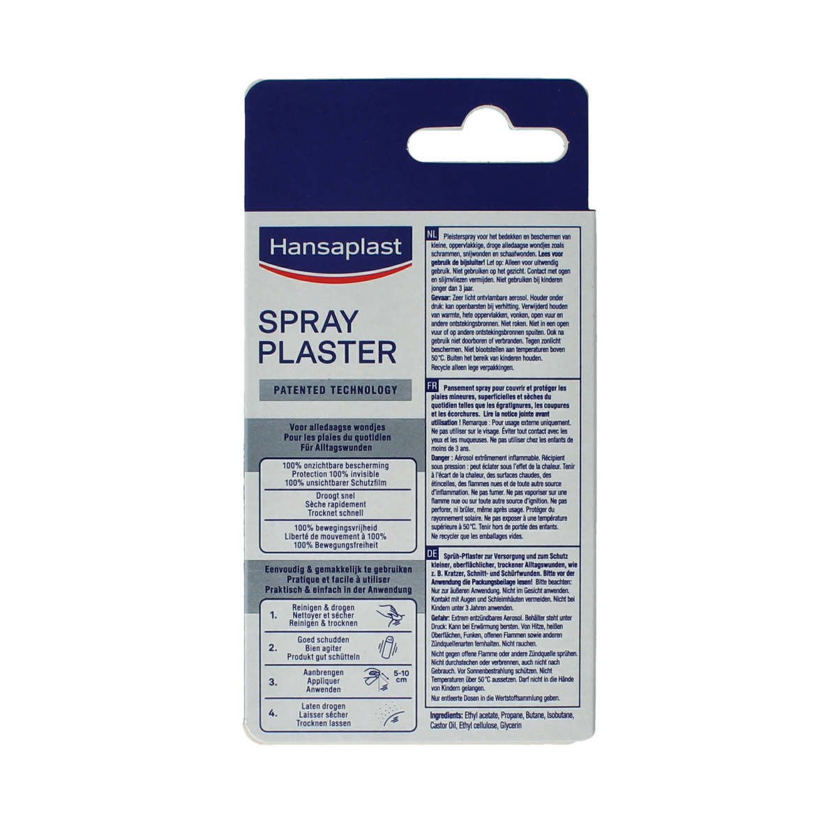 Hansaplast Second skin pleister spray 40.00 Milliliter