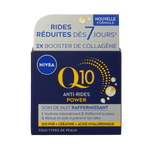 Nivea Visage anti-rimpel nachtcreme Q10+ 50.00 Milliliter