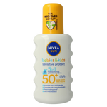 Nivea Sun protect & sensitive child spray SPF50 200.00 Milliliter