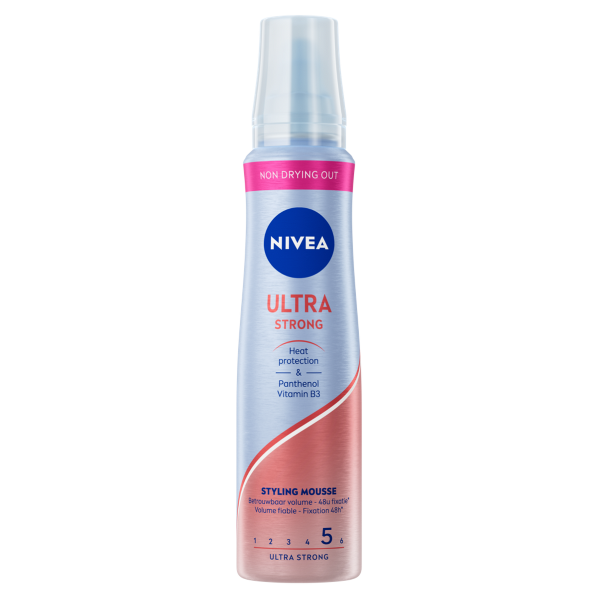 Nivea Hair care styling mousse ultra strong 150.00 Milliliter