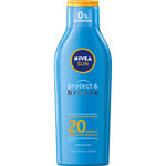 Nivea Sun protect & bronze zonnemelk SPF20 200.00 Milliliter
