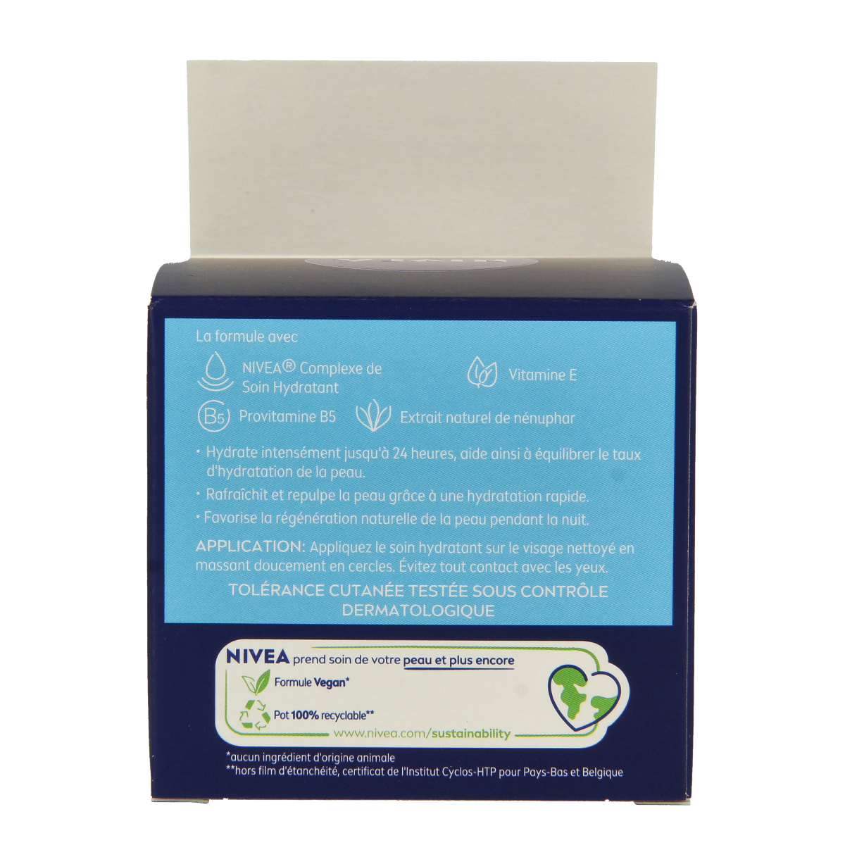 Nivea Essentials nachtcreme normale/gemengde huid 50.00 Milliliter