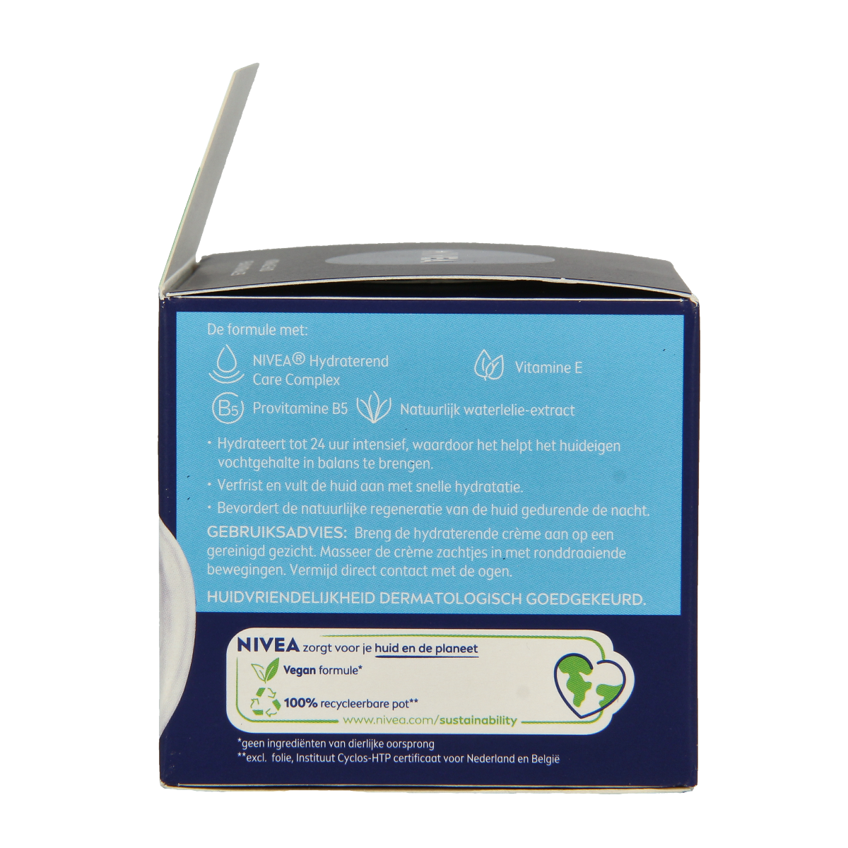Nivea Essentials nachtcreme normale/gemengde huid 50.00 Milliliter