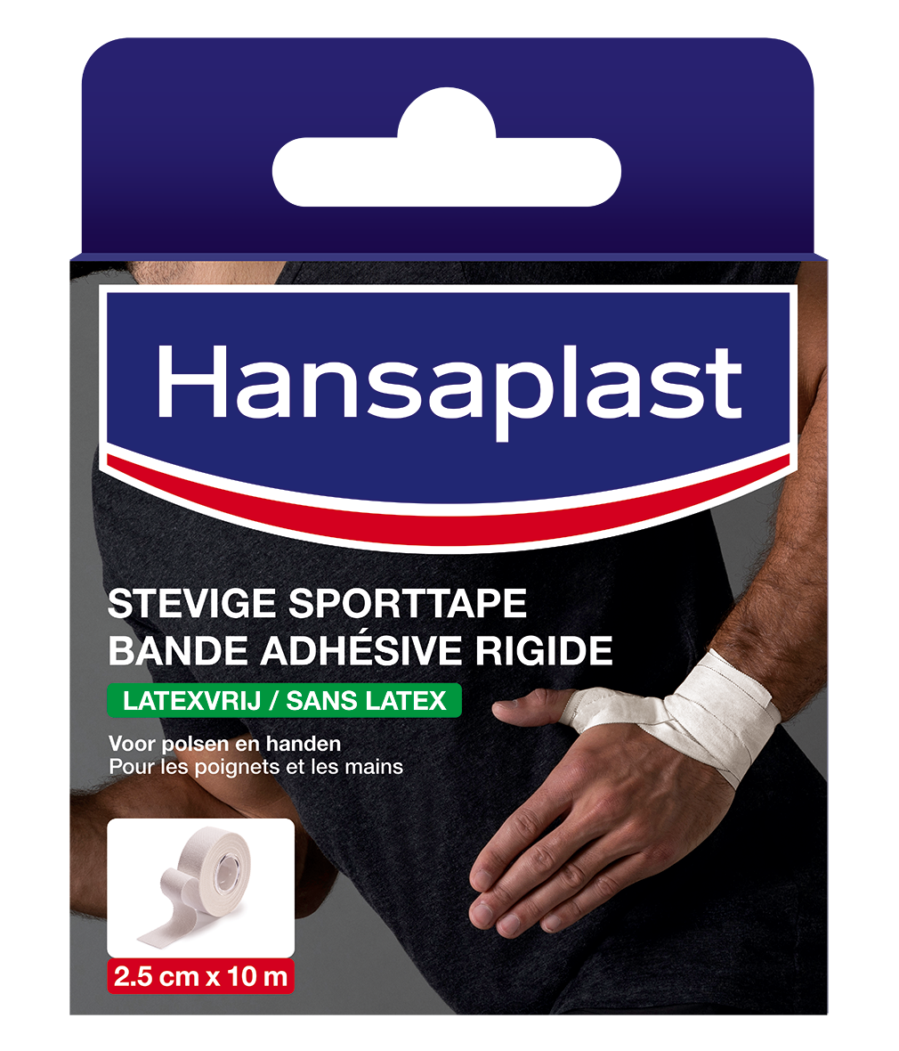 Hansaplast Sport tape smal 2.50cm x 10m 1.00 Rol