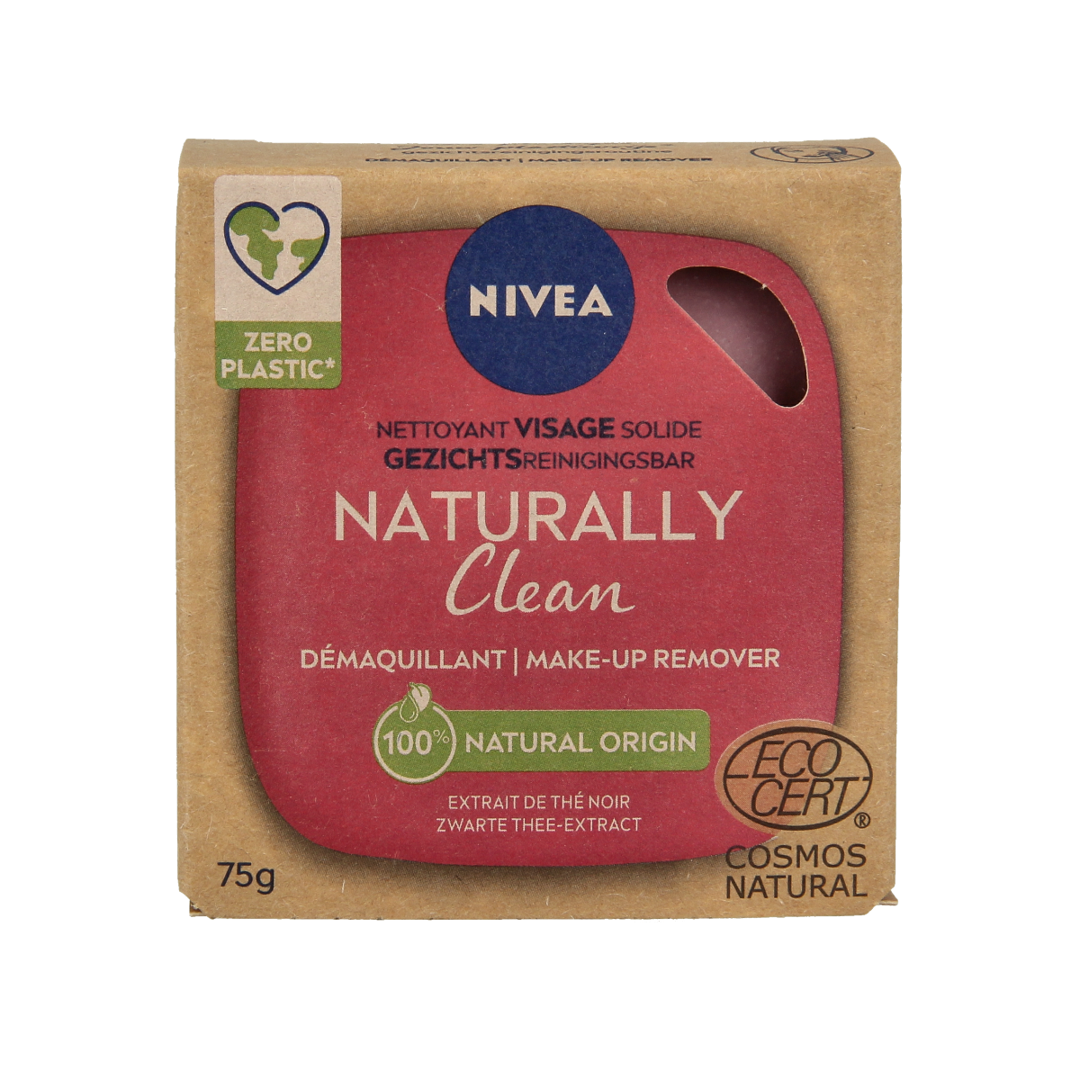 Nivea Naturally clean make up remover  75.00 Gram