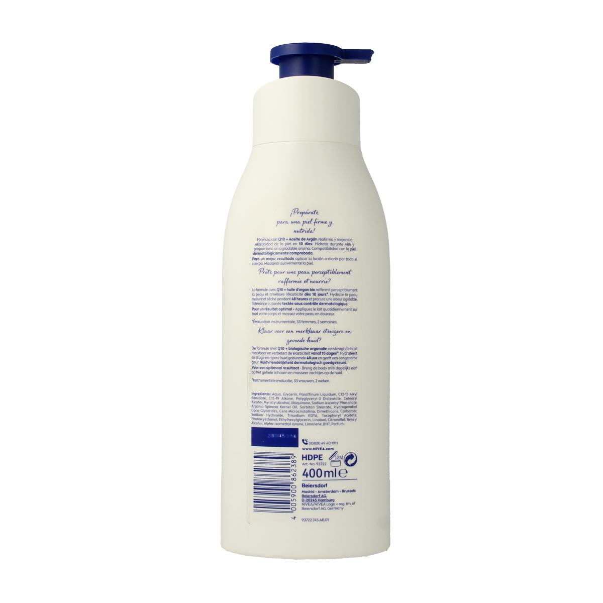Nivea Body milk Q10 plus argan oil  400.00 Milliliter