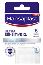 Hansaplast Pleisters ultra sensitive XL 5.00 Stuks