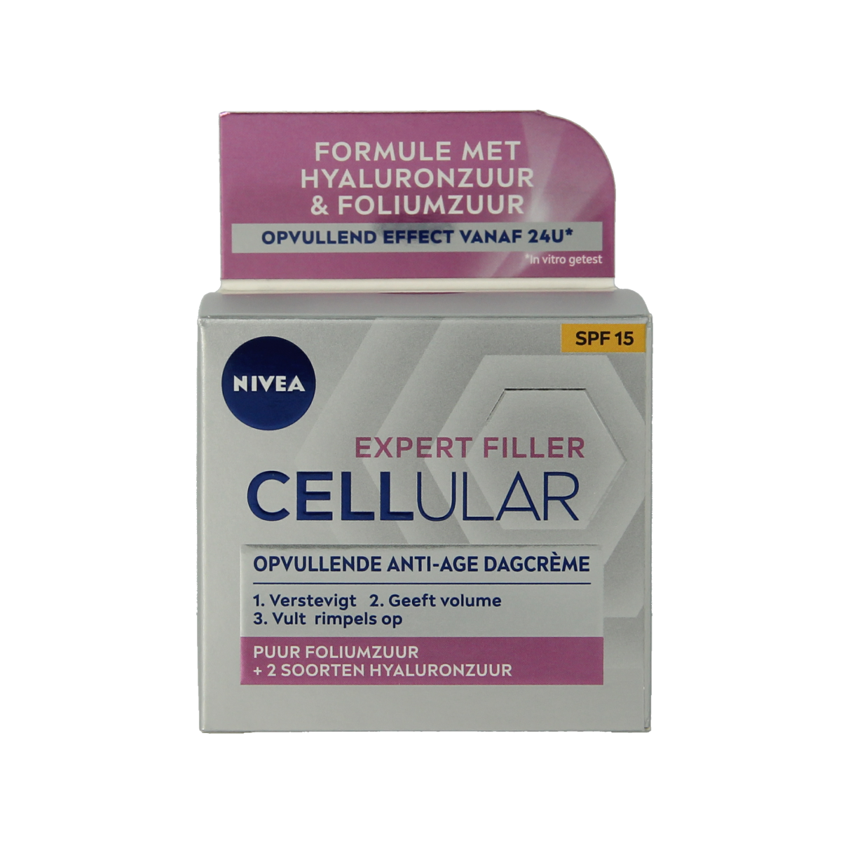 Nivea Cellular expert filler  hyaluronzuur & foliumzuur 50.00 Milliliter