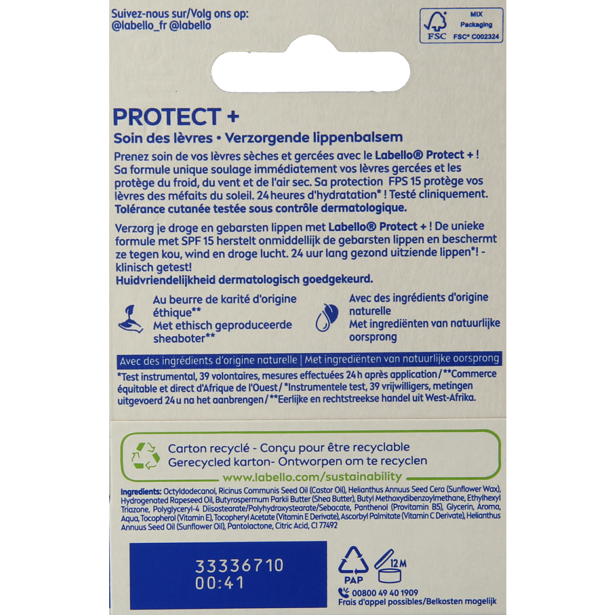 Labello Med repair blister 4.80 Gram