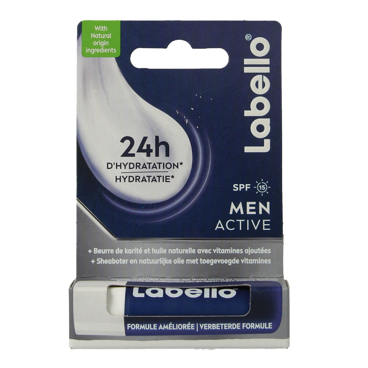 Labello Men active blister SPF15 4.80 Gram