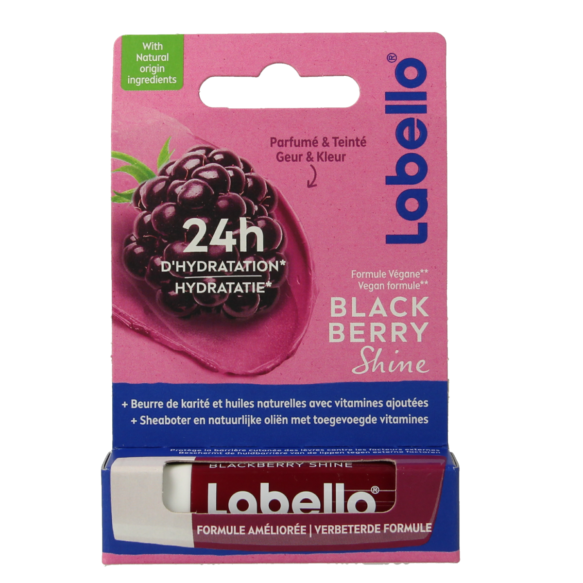 Labello Fruity shine blackberry 4.80 Gram