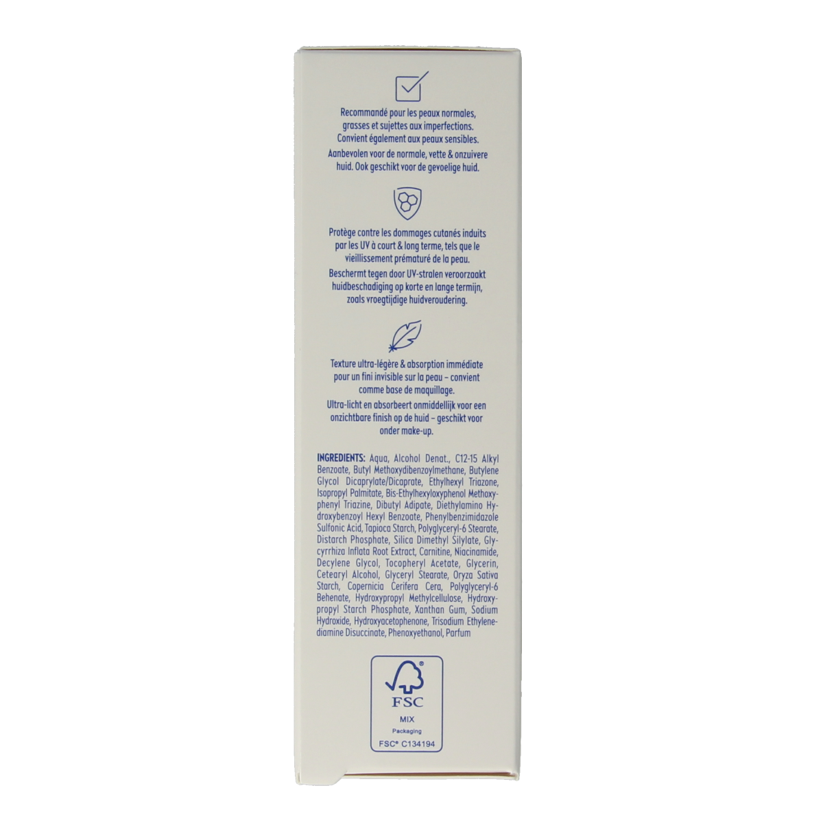 Nivea Sun face blemish control SPF50+ 40.00 Milliliter