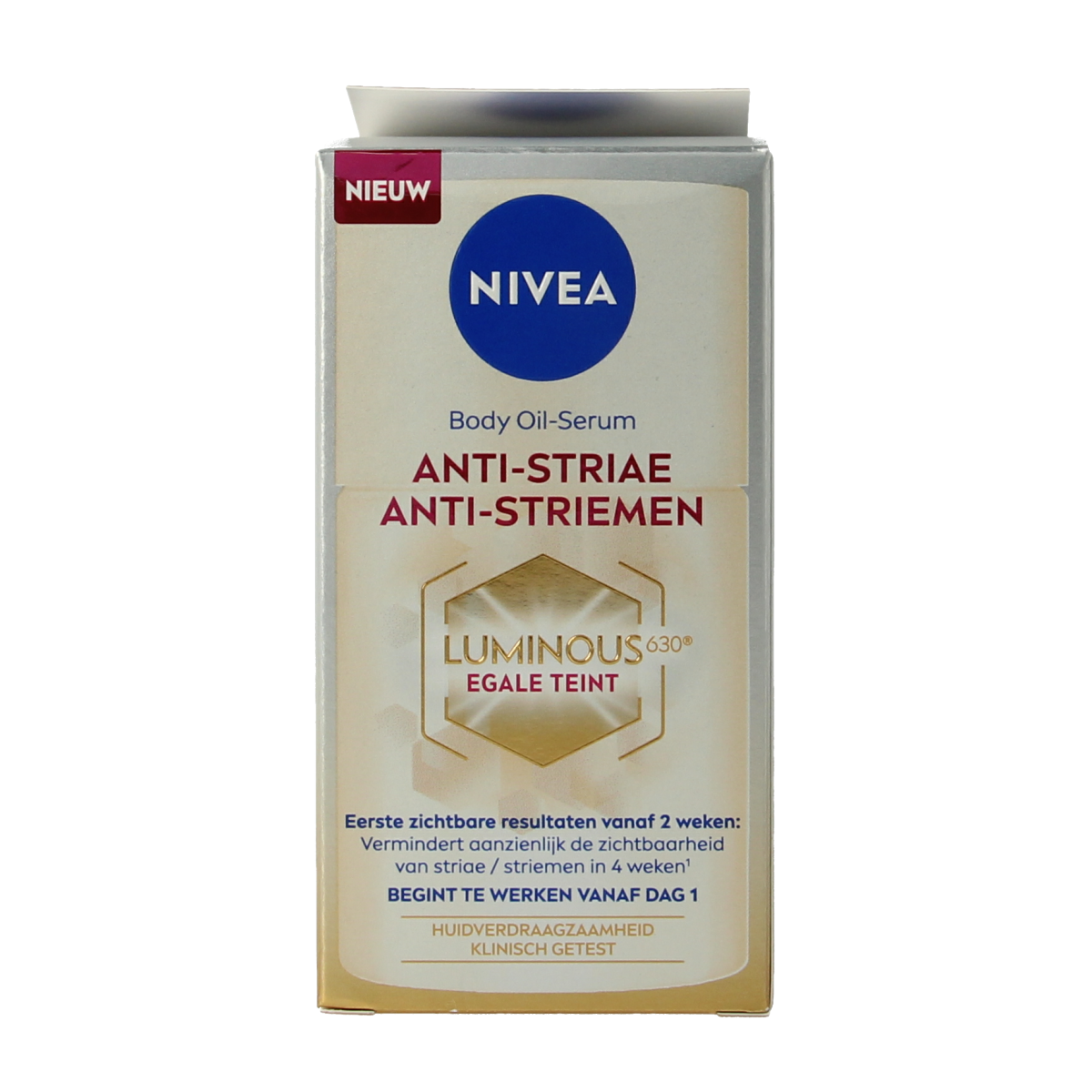 Nivea Nivea luminous 630  anti striae lichaam olieserum 100.00 Milliliter