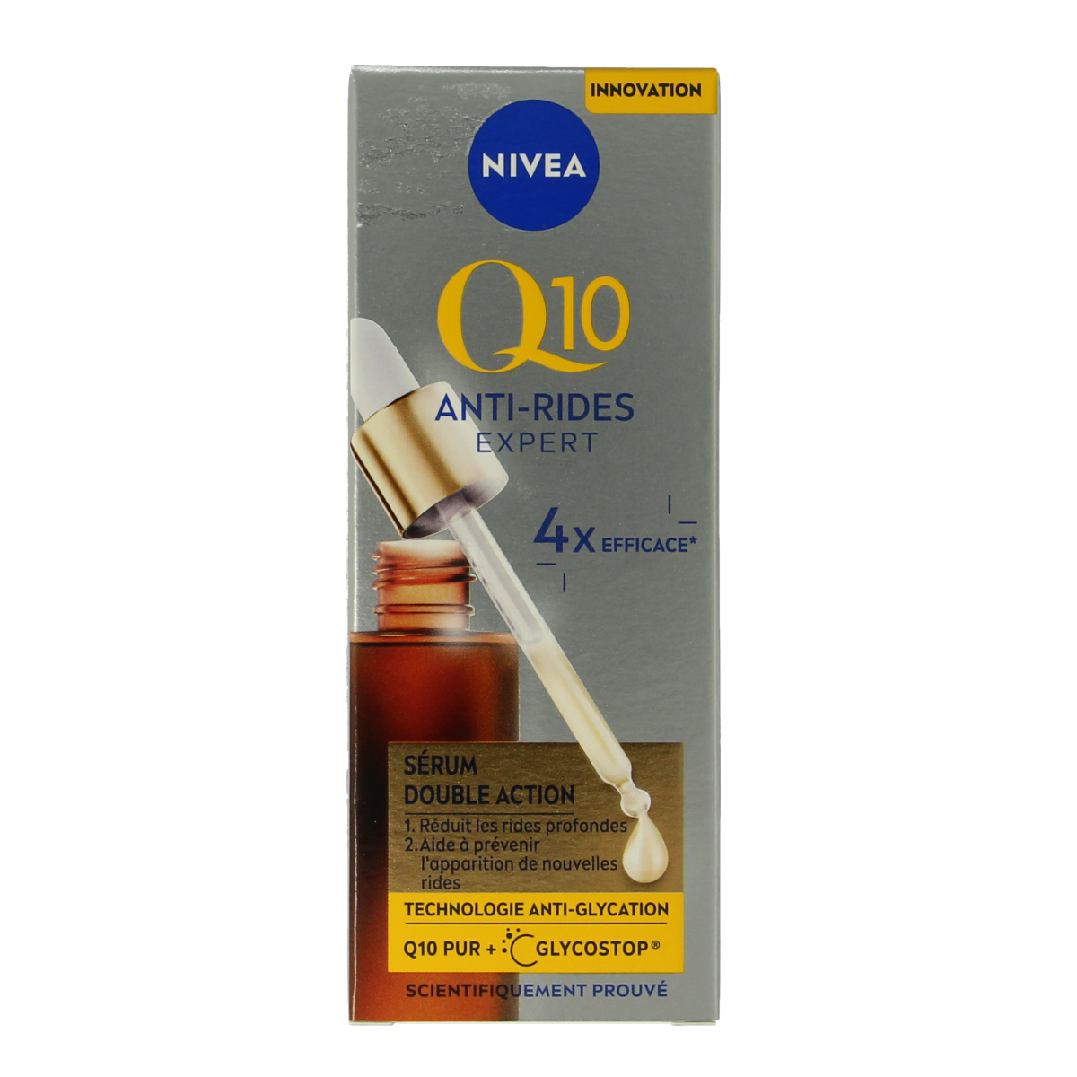 Nivea Q10 serum dual action anti rimpel 30.00 Milliliter