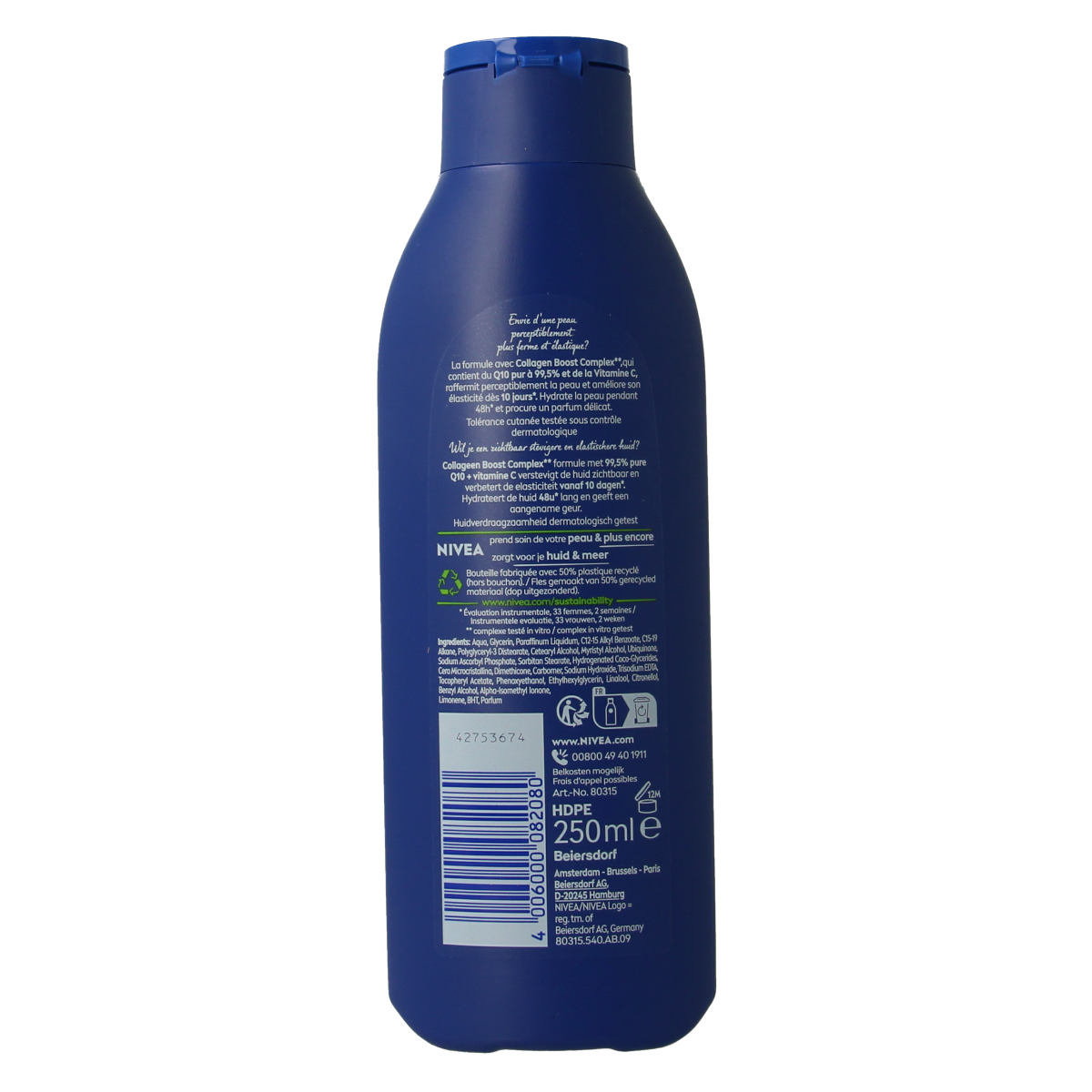 Nivea Bodymilk Q10 verstevigend 250.00 Milliliter