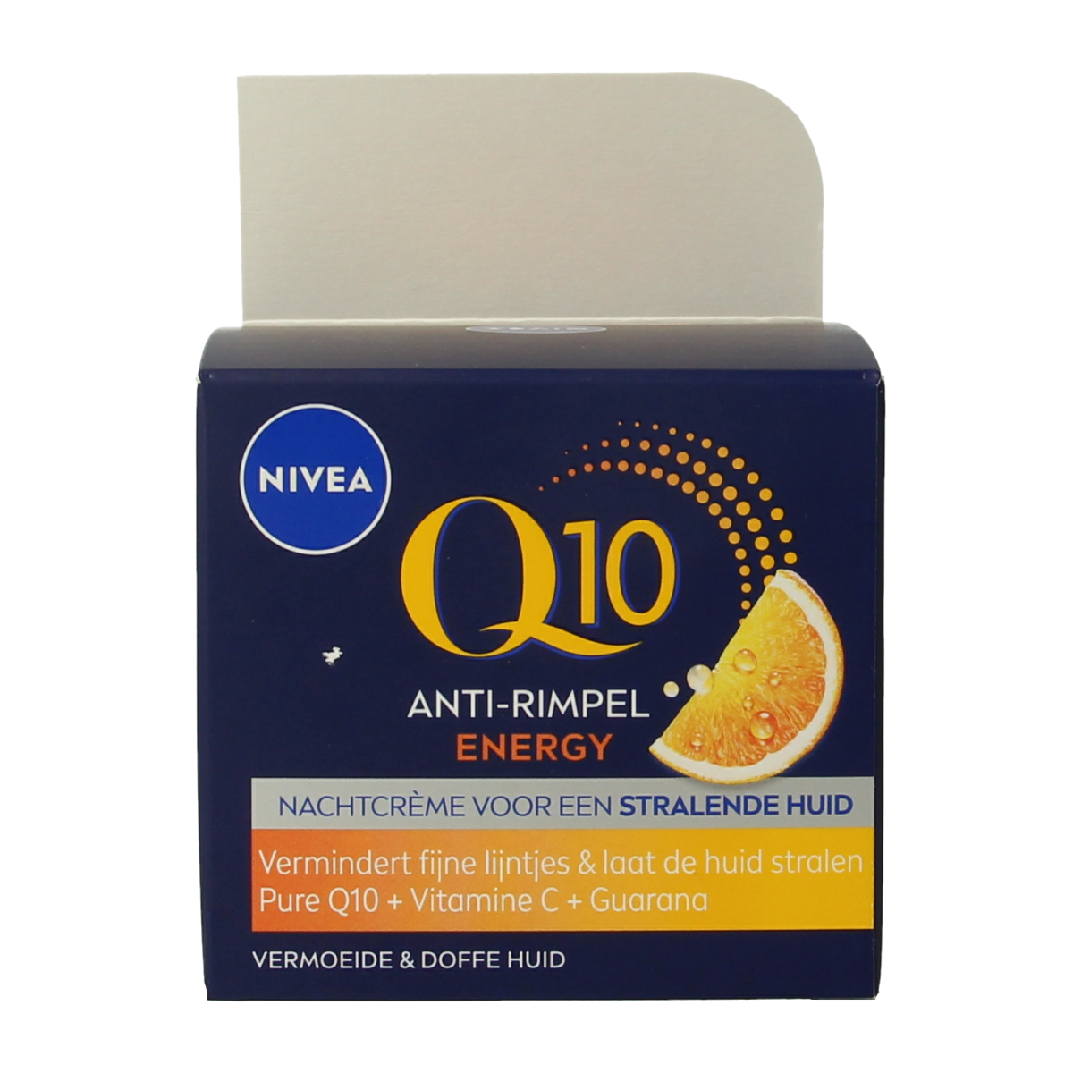 Nivea Q10 energy nachtcreme anti rimpel 50.00 Milliliter