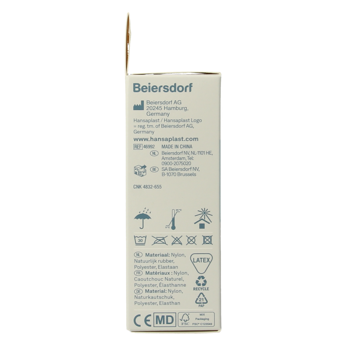 Hansaplast Sport kniebandage S/M 1.00 Stuks