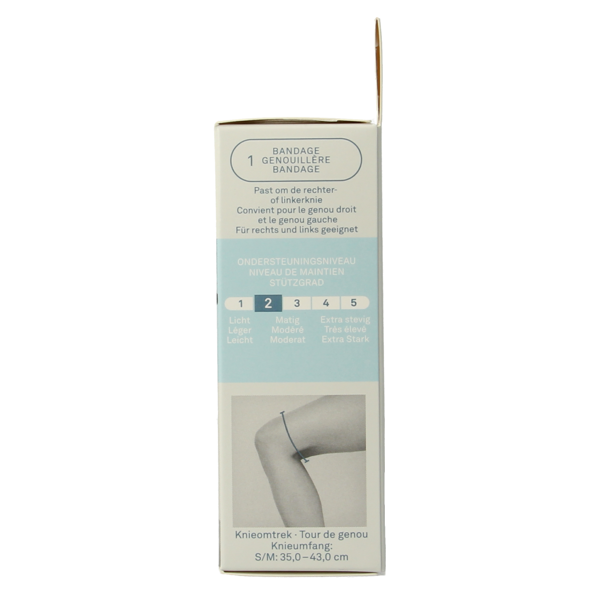 Hansaplast Sport kniebandage S/M 1.00 Stuks