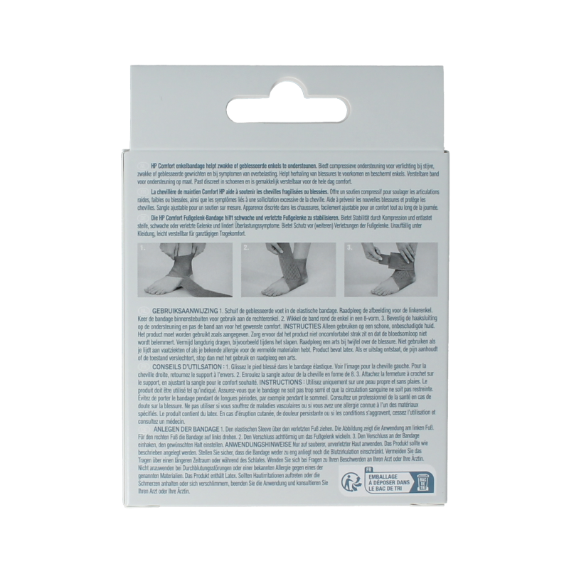 Hansaplast Sport enkel bandage S/M 1 Stuks