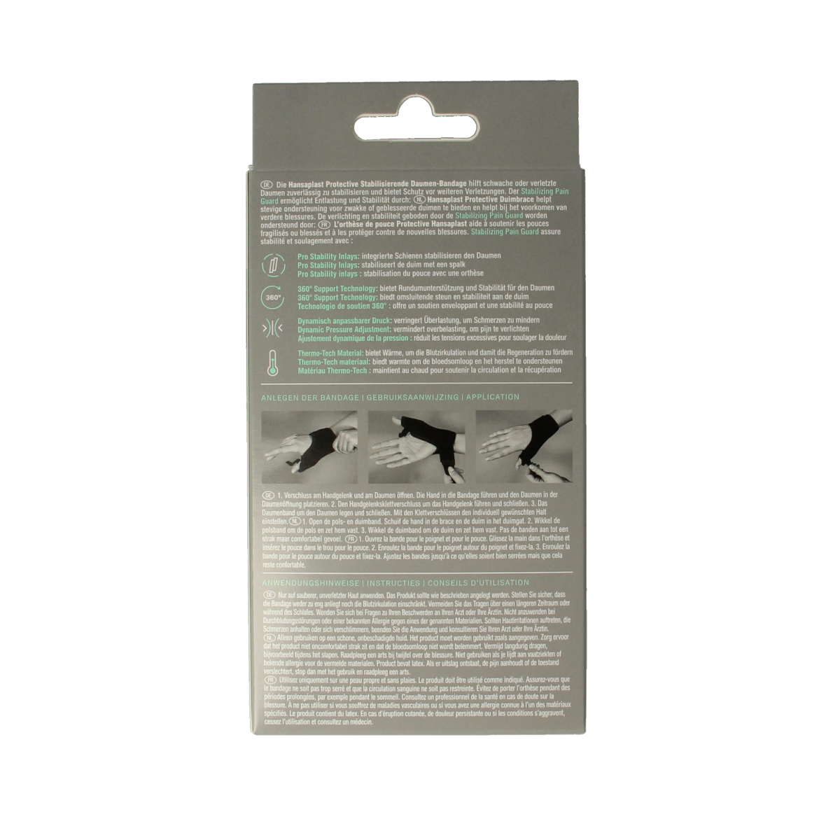 Hansaplast Duimbrace protective 1.00 Stuks