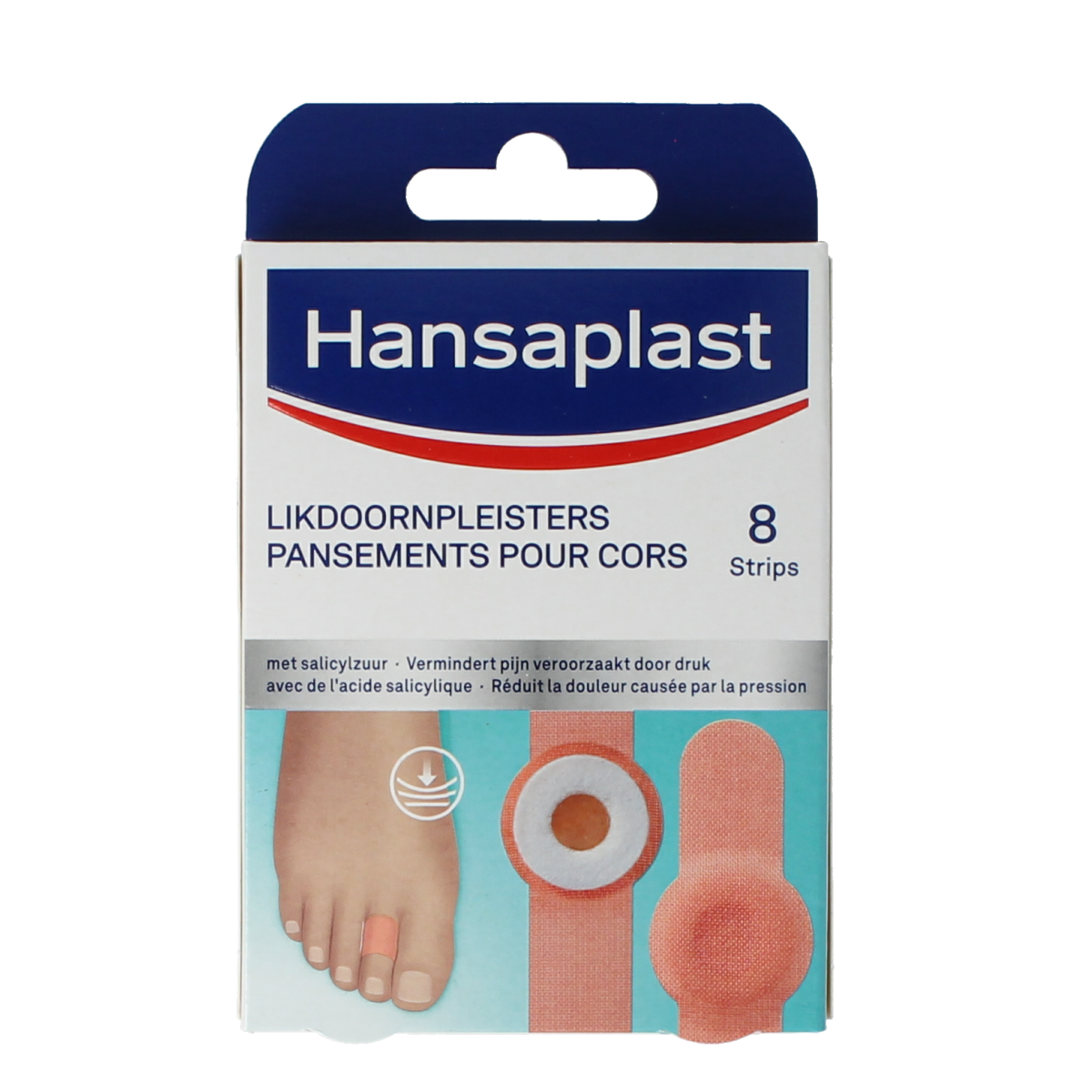 Hansaplast Voet likdoornploeisters 8.00 Stuks