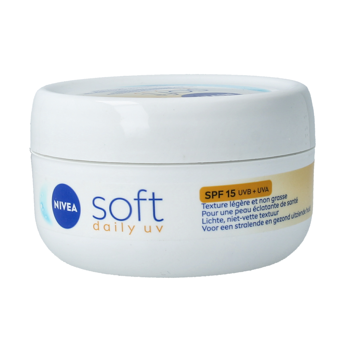 Nivea Bodycreme soft daily UV SPF15 200.00 Milliliter