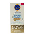 Nivea Sun face daily fluid SPF50 tint medium 40 Milliliter