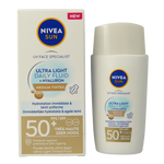 Nivea Sun face daily fluid SPF50 tint medium 40 Milliliter