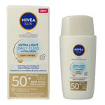 Nivea Sun face daily fluid SPF50 tint light 40 Milliliter