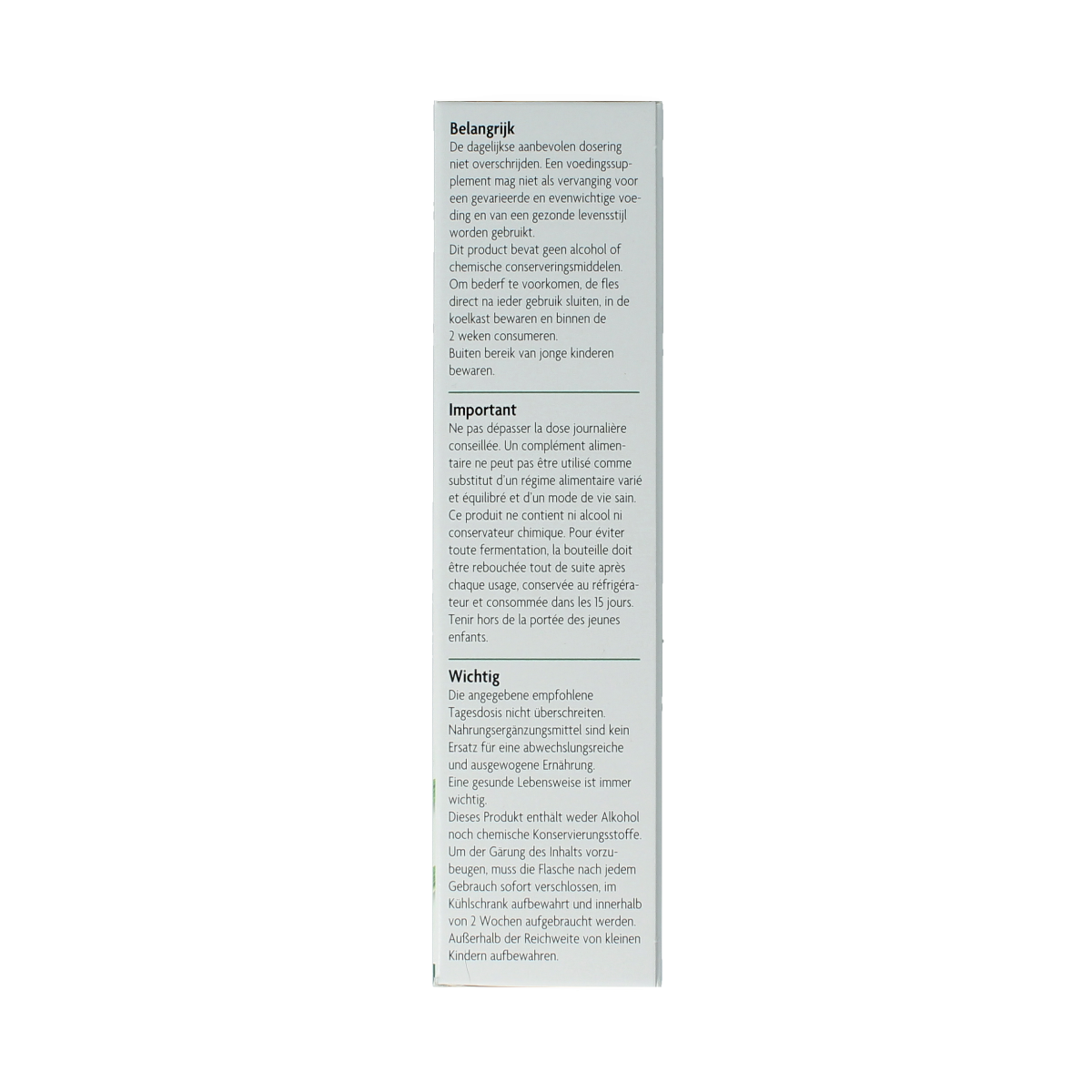 Salus Weegbreesap bio 200.00 Milliliter
