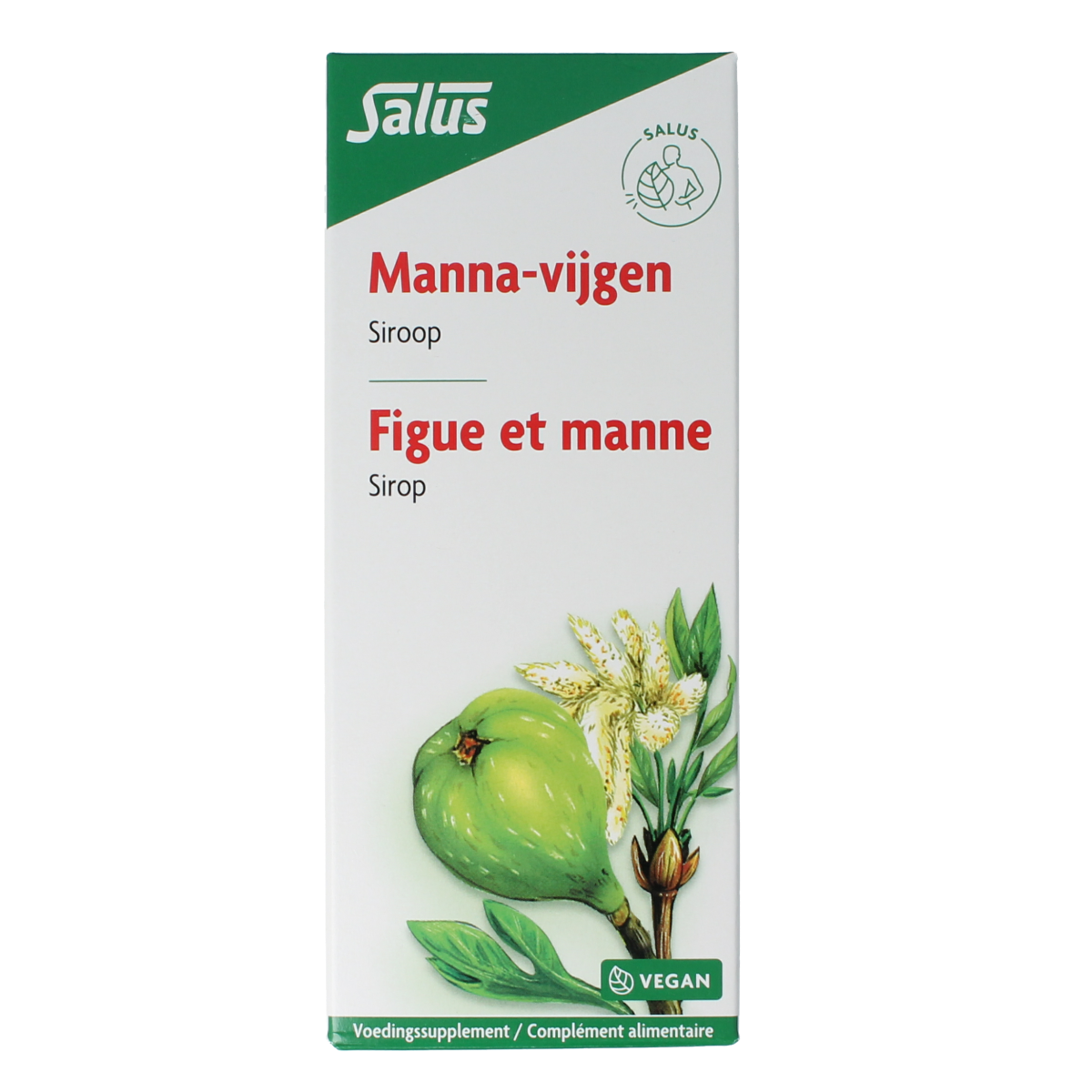 Salus Manna vijgensiroop 200.00 Milliliter