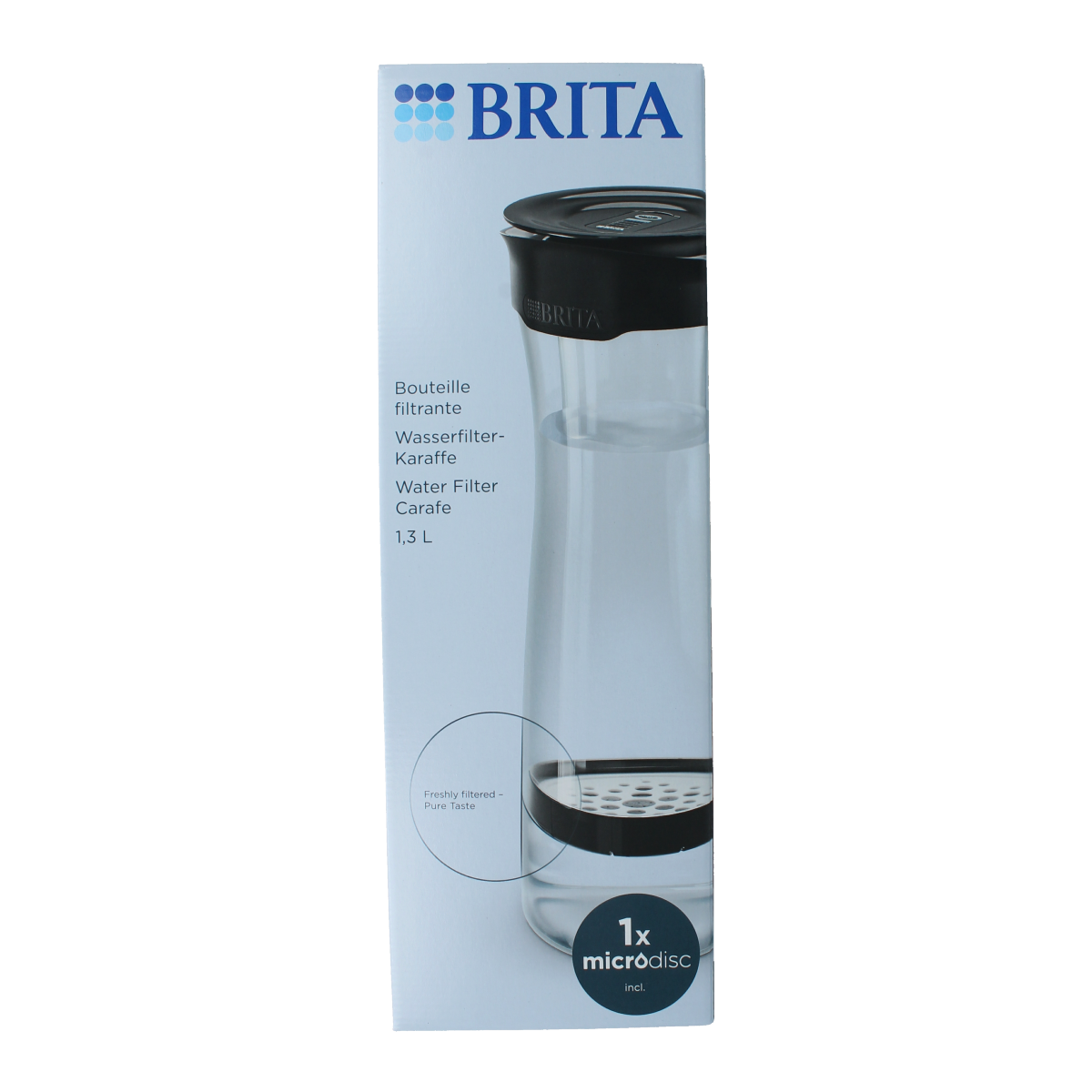 Brita Waterfilterkaraf fresh black 1.00 Stuks