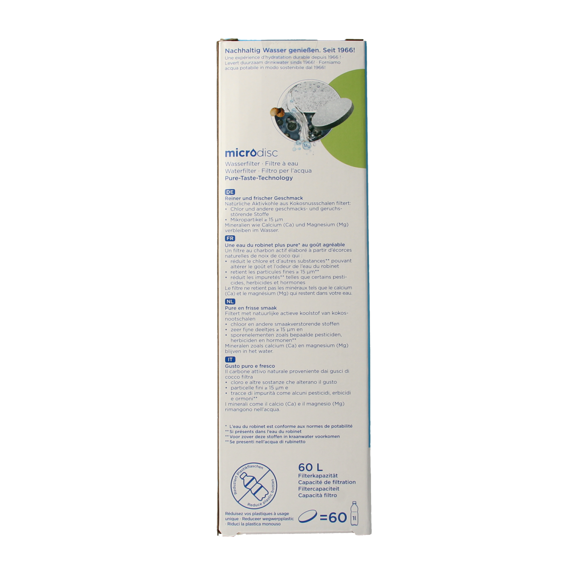 Brita BRITA waterfilterfles Active darkblue 3.00 Stuks