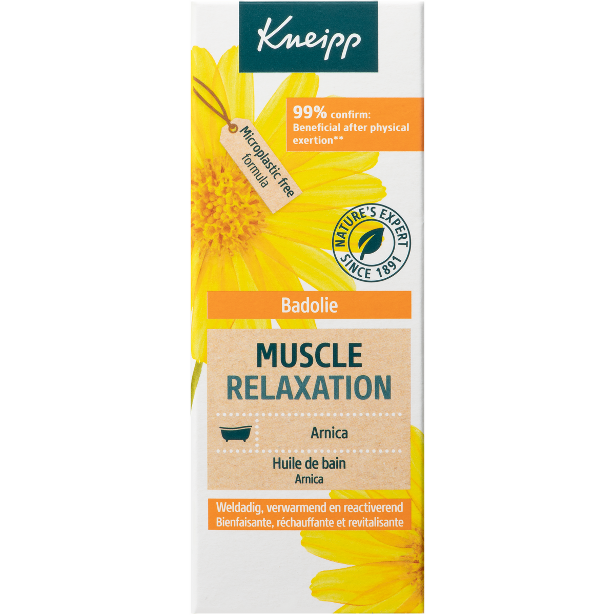 Kneipp Muscle relaxation arnica badolie 100.00 Milliliter