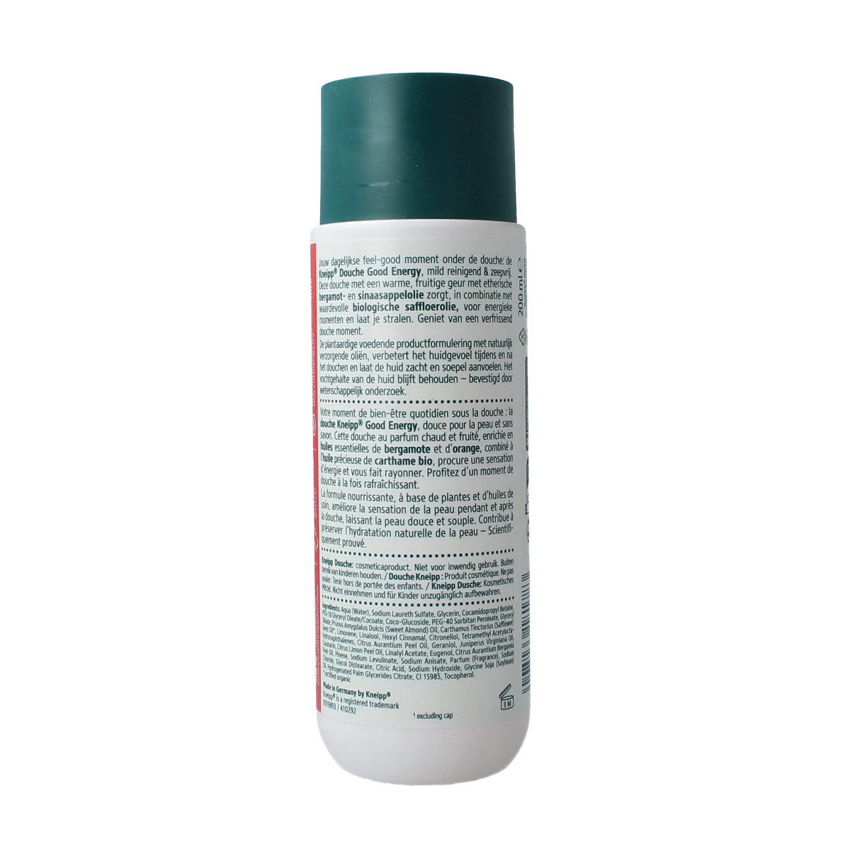 Kneipp Douchegel good energy 200.00 Milliliter
