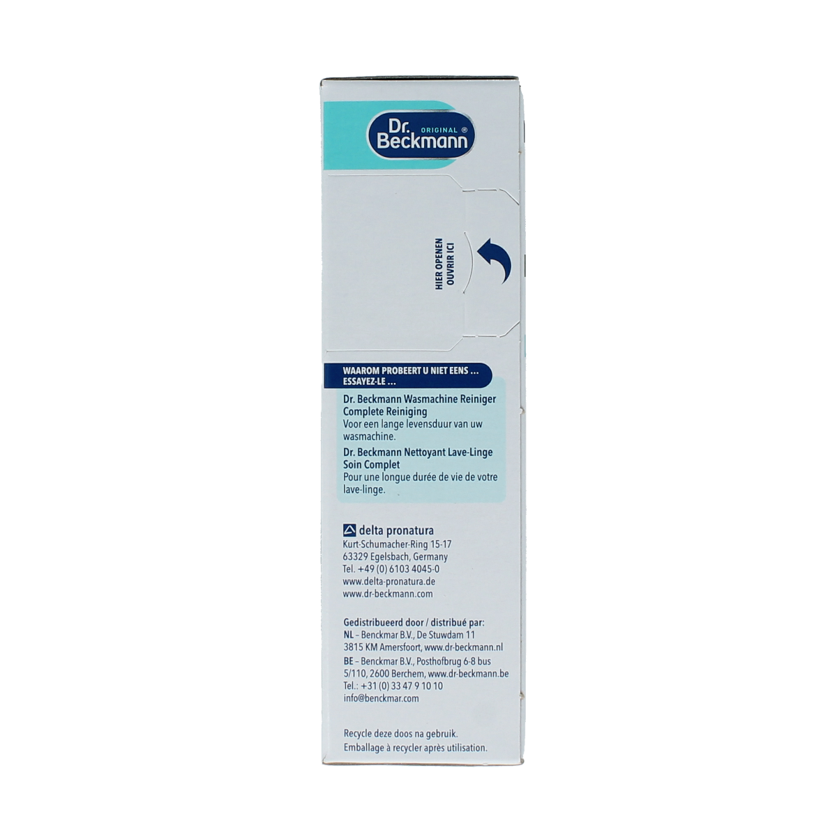 Dr.Beckmann Wasmachine reiniger 250.00 Gram