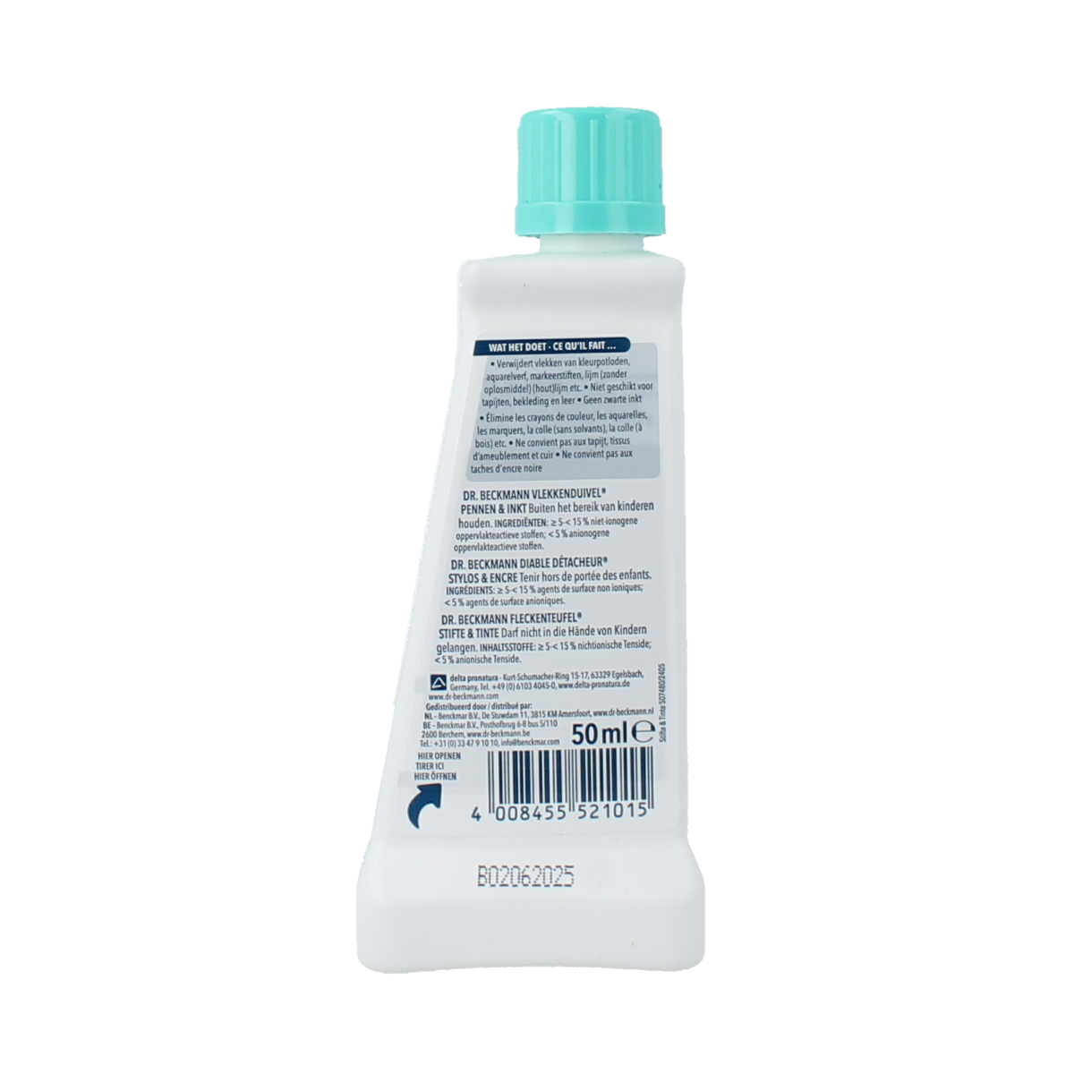 Dr.Beckmann Vlekkenduivel pennen & inkt 50.00 Milliliter