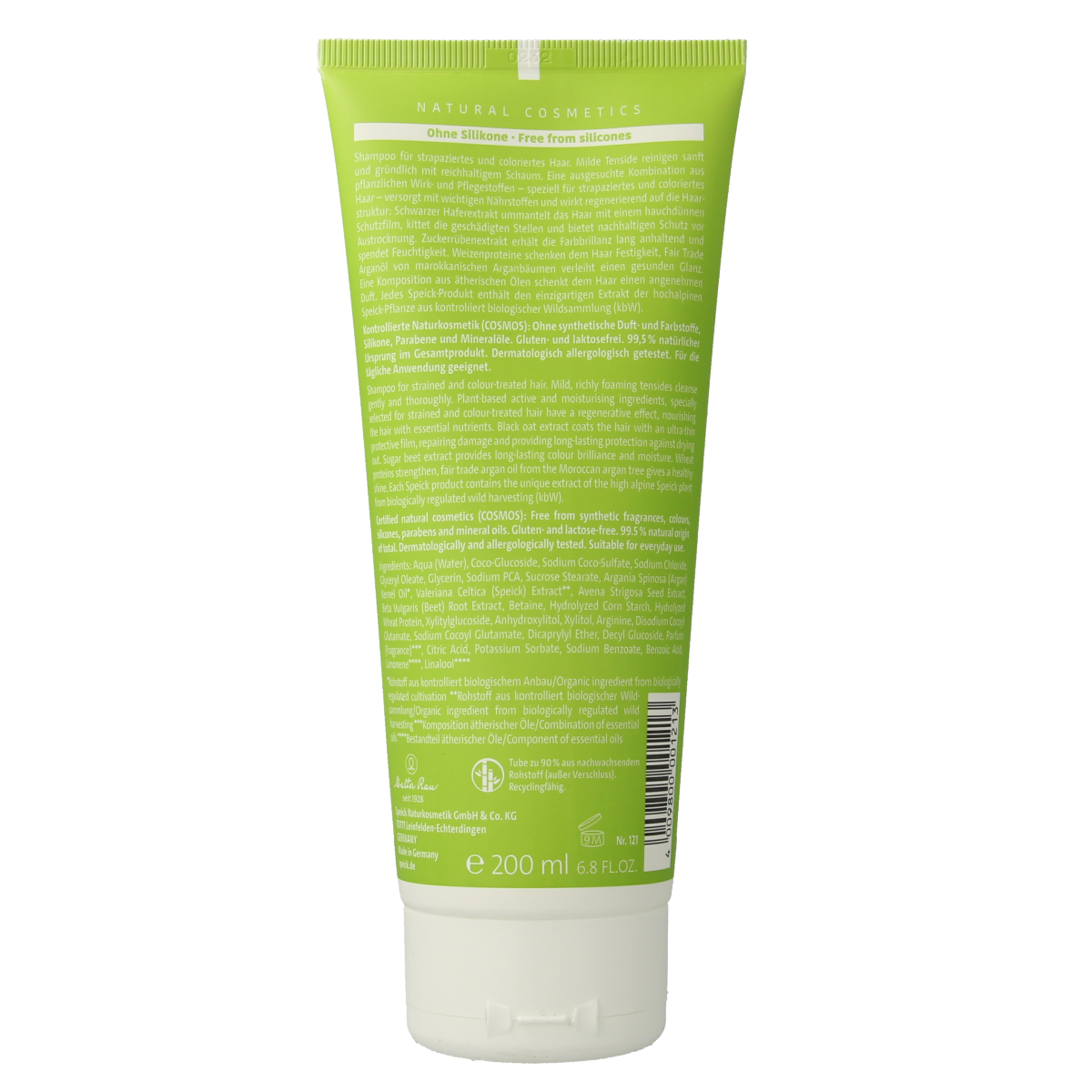 Speick Natural aktiv shampoo herstellend&verzorgend 200.00 Milliliter