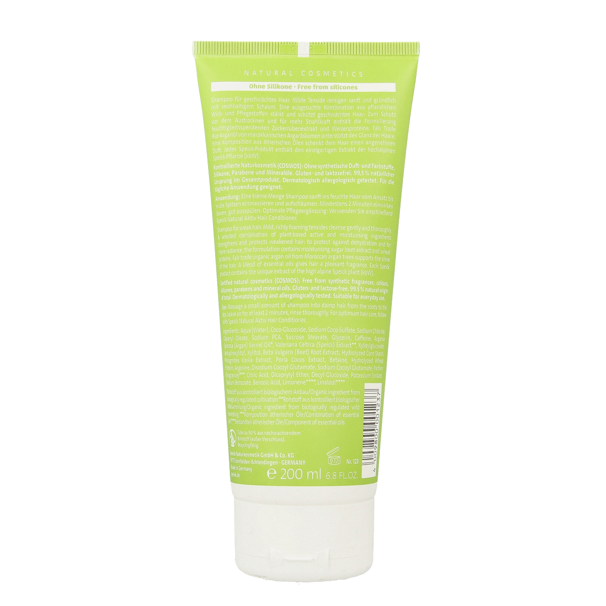 Speick Natural aktiv shampoo caffeine 200.00 Milliliter