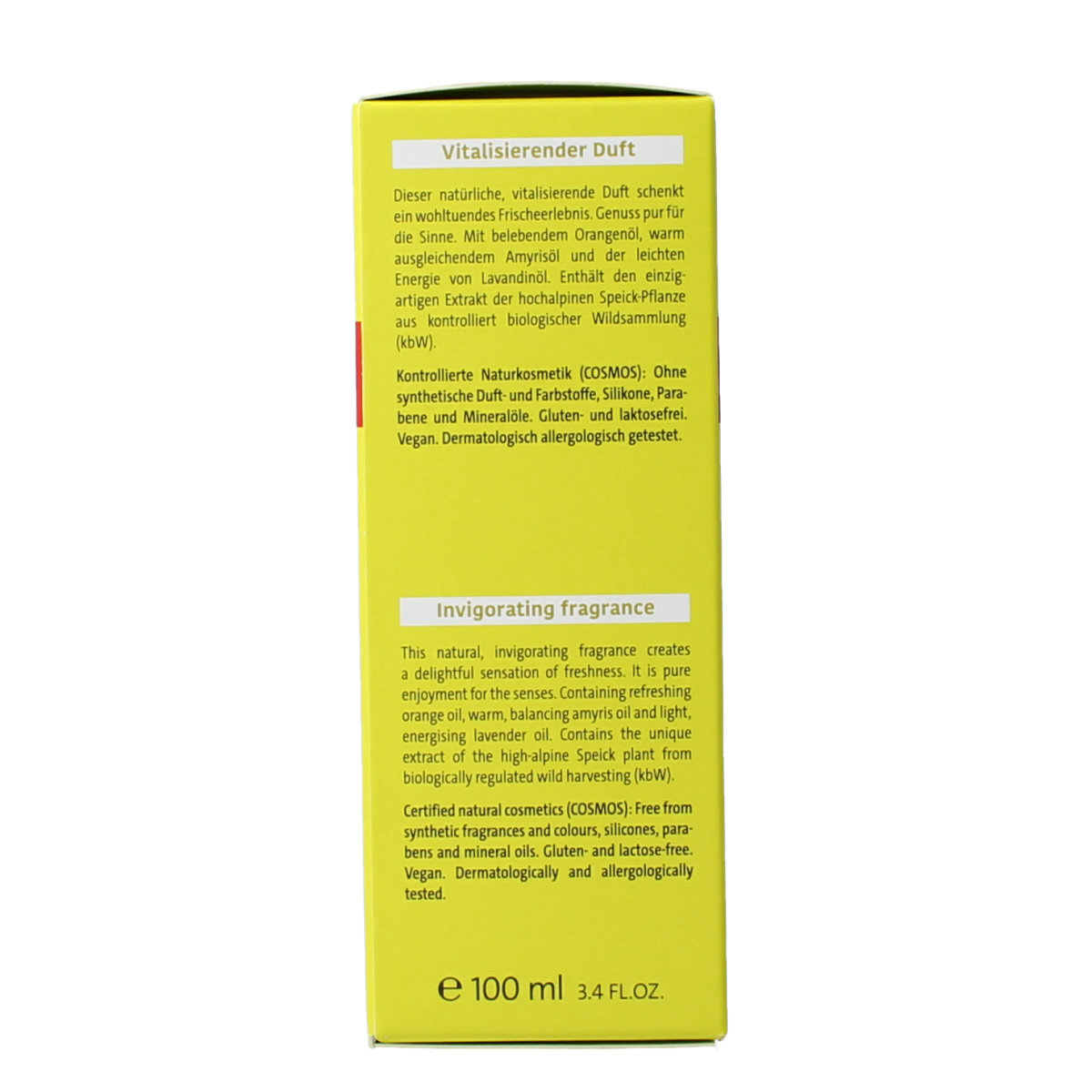 Speick Natural eau de cologne 100.00 Milliliter