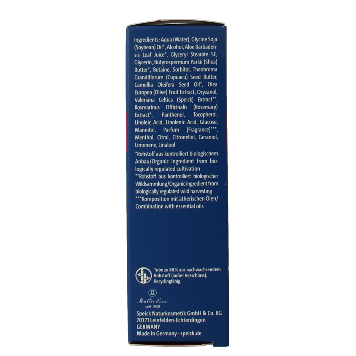Speick Men intensive cream 50.00 Milliliter